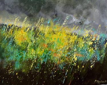 Print of Impressionism Landscape Paintings by Pol Ledent