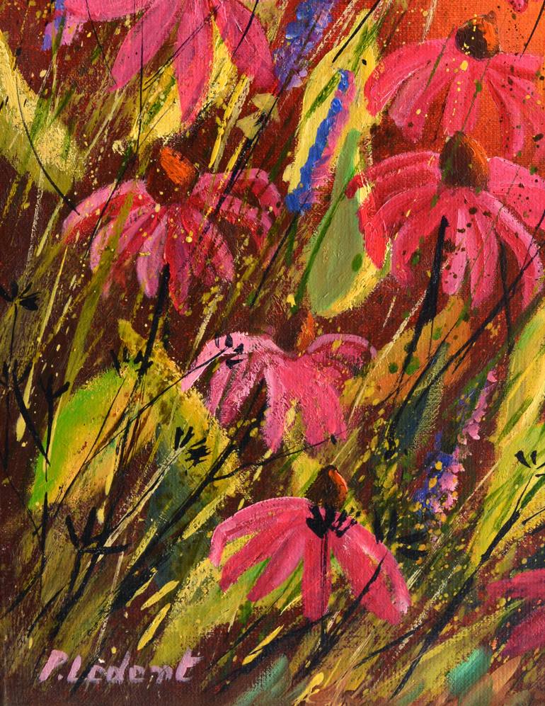 Original Impressionism Landscape Painting by Pol Ledent