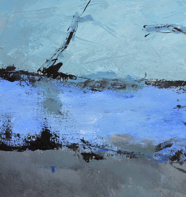 Original Abstract Painting by Pol Ledent