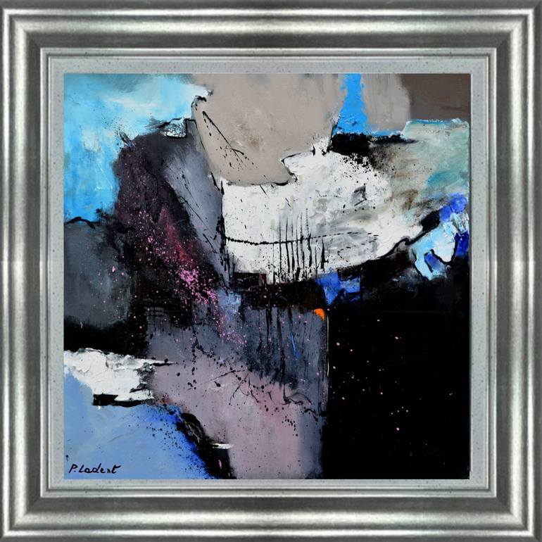 Original Abstract Painting by Pol Ledent