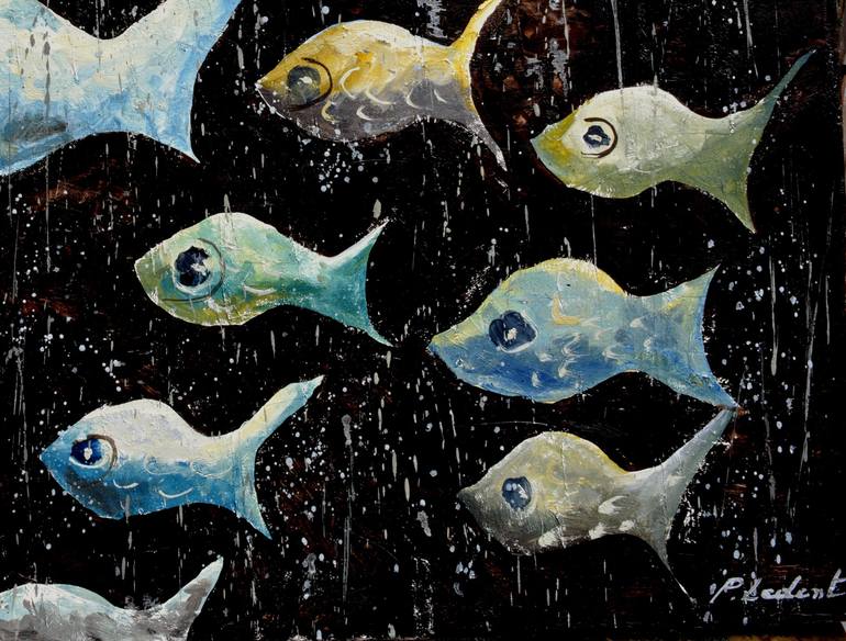 Original Impressionism Landscape Painting by Pol Ledent