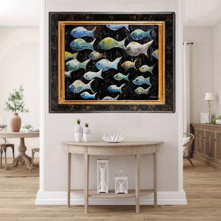 Original Impressionism Landscape Painting by Pol Ledent