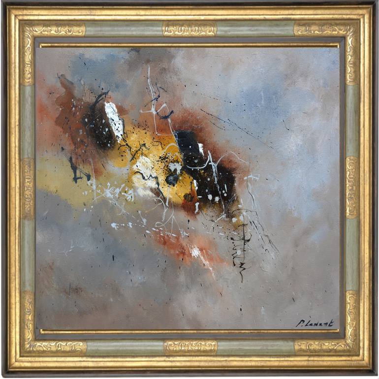 Original Abstract Painting by Pol Ledent