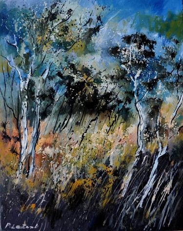 Original Impressionism Landscape Paintings by Pol Ledent