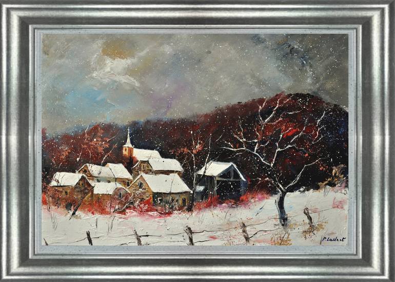 Original Impressionism Landscape Painting by Pol Ledent