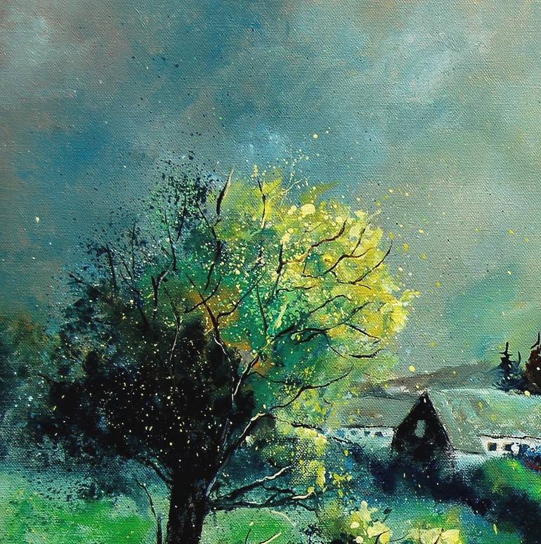 Original Impressionism Landscape Painting by Pol Ledent