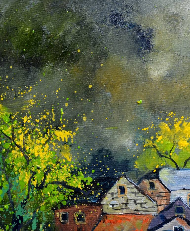 Original Impressionism Landscape Painting by Pol Ledent