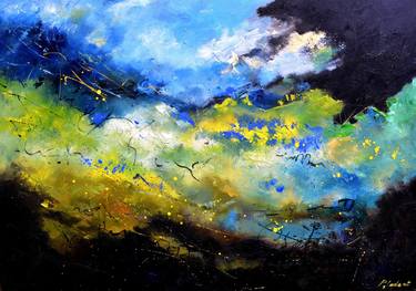 Original Abstract Paintings by Pol Ledent