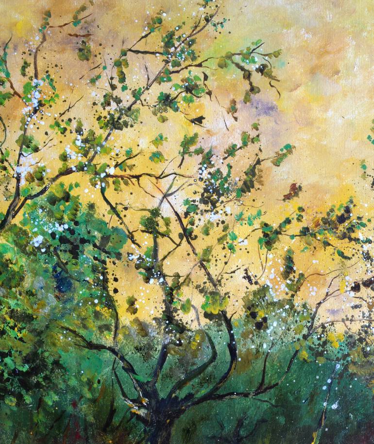 Original Impressionism Landscape Painting by Pol Ledent