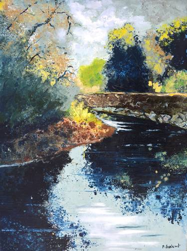 Print of Expressionism Nature Paintings by Pol Ledent