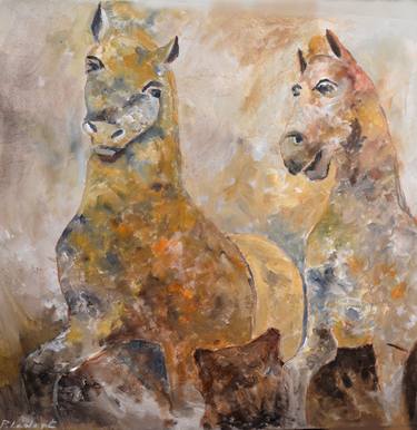 Print of Impressionism Animal Paintings by Pol Ledent