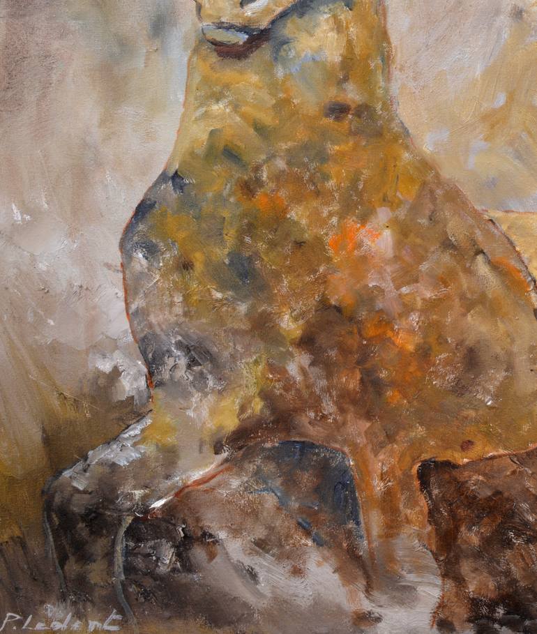 Original Impressionism Animal Painting by Pol Ledent