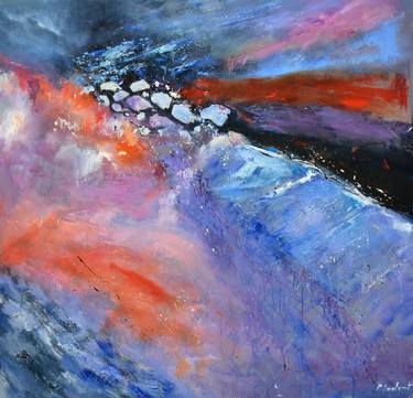 Print of Abstract Paintings by Pol Ledent