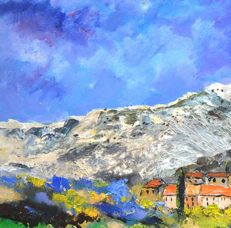 Original Impressionism Landscape Painting by Pol Ledent