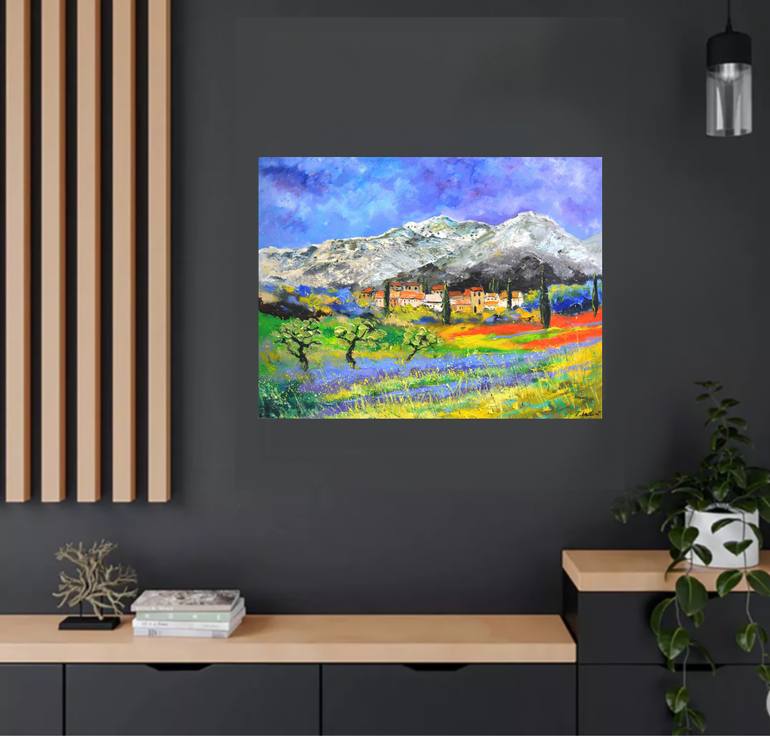 Original Impressionism Landscape Painting by Pol Ledent