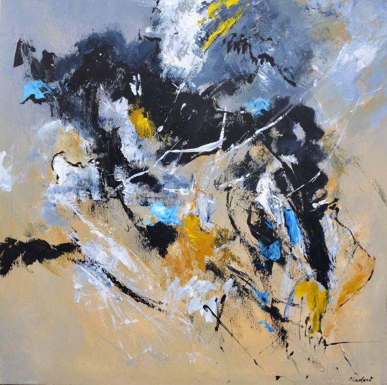 Print of Abstract Paintings by Pol Ledent