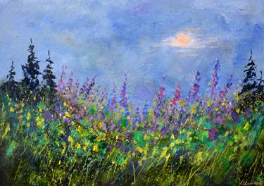 Original Impressionism Landscape Paintings by Pol Ledent