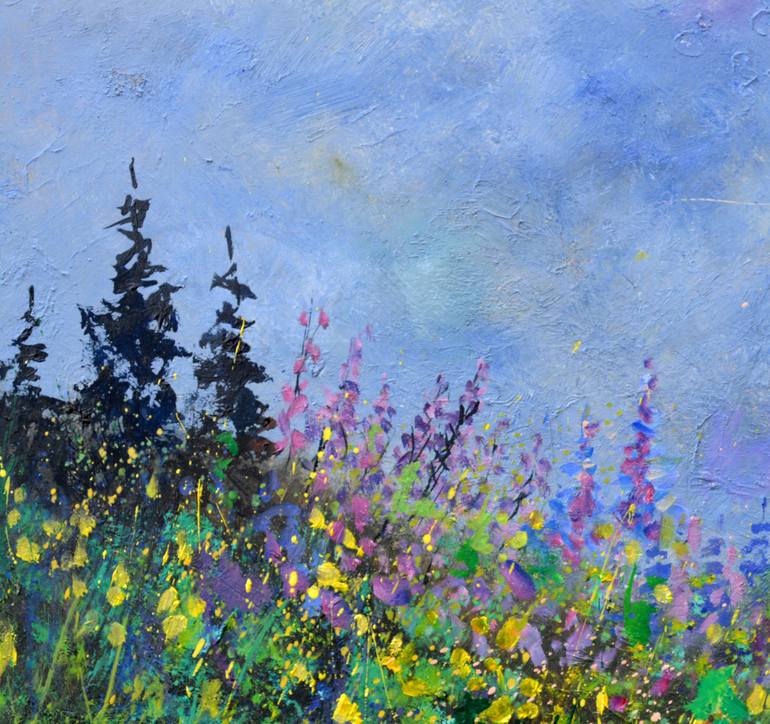 Original Impressionism Landscape Painting by Pol Ledent