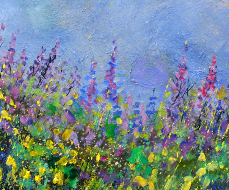 Original Impressionism Landscape Painting by Pol Ledent