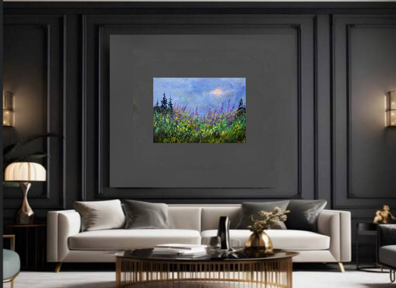Original Impressionism Landscape Painting by Pol Ledent