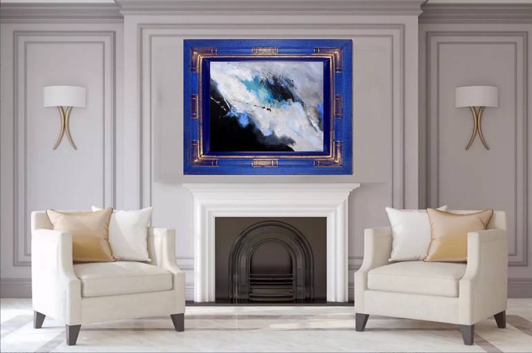 Original Abstract Painting by Pol Ledent