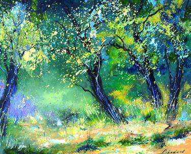 Print of Impressionism Landscape Paintings by Pol Ledent