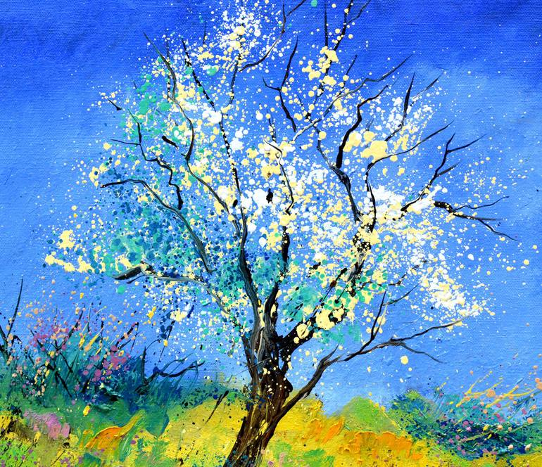 Original Impressionism Landscape Painting by Pol Ledent