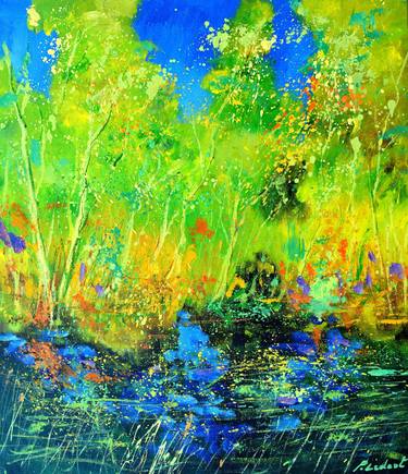 Original Floral Paintings by Pol Ledent