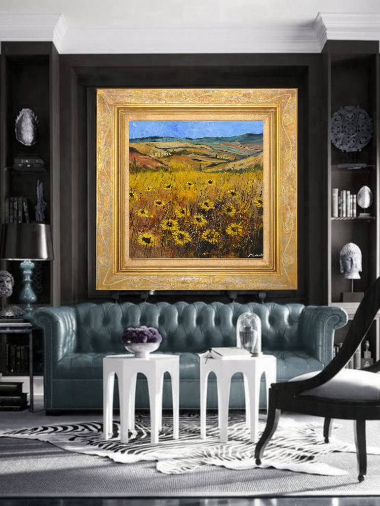 Original Impressionism Landscape Painting by Pol Ledent
