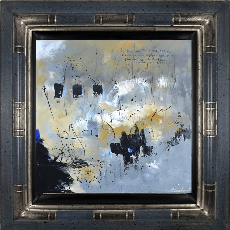 Original Abstract Painting by Pol Ledent