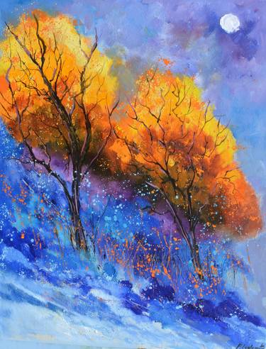 Original Impressionism Landscape Paintings by Pol Ledent