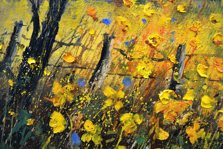 Original Impressionism Landscape Painting by Pol Ledent