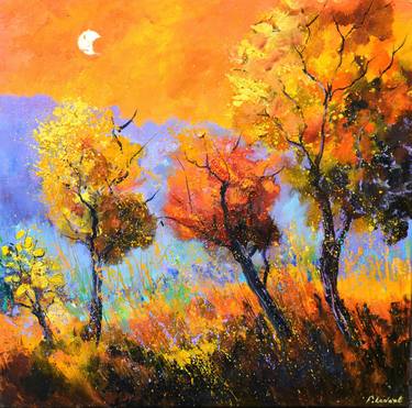 Original Impressionism Landscape Paintings by Pol Ledent