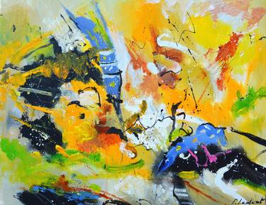 Original Abstract Paintings by Pol Ledent