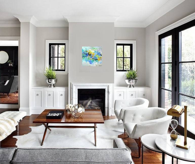 Original Expressionism Abstract Painting by Pol Ledent