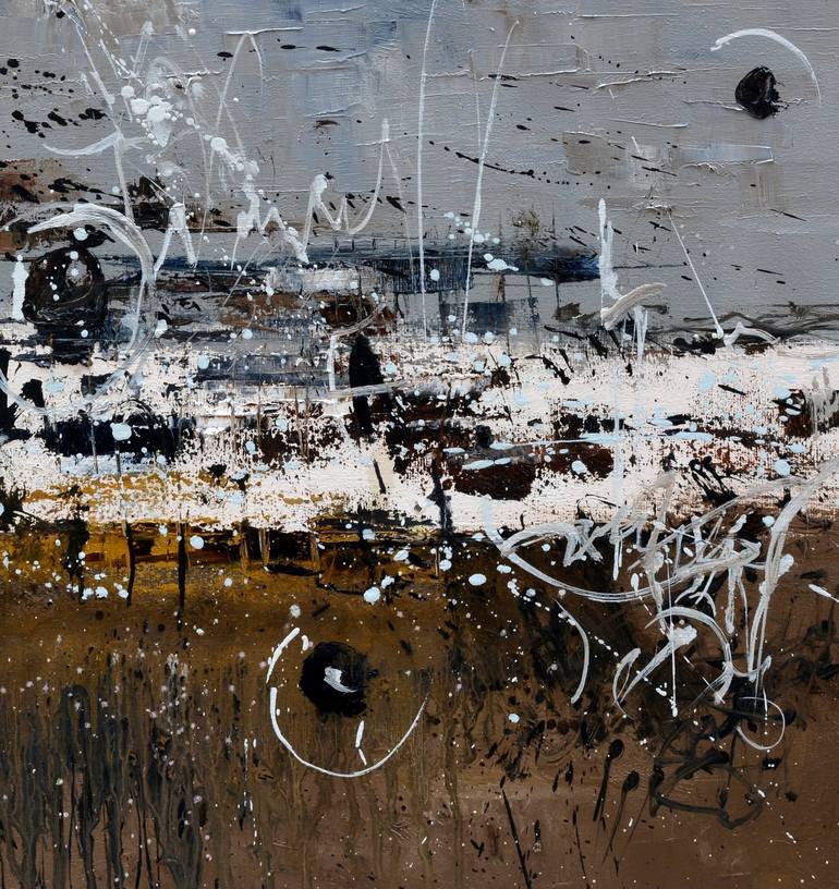 Original Expressionism Abstract Painting by Pol Ledent