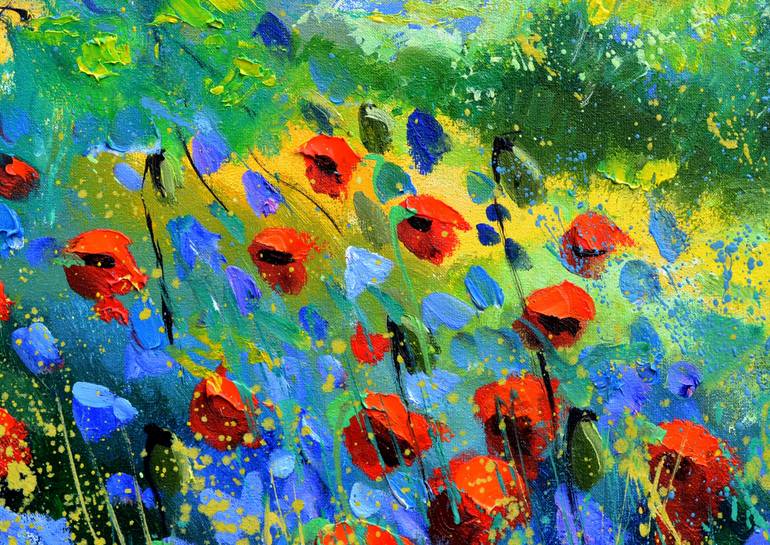 Original Expressionism Landscape Painting by Pol Ledent