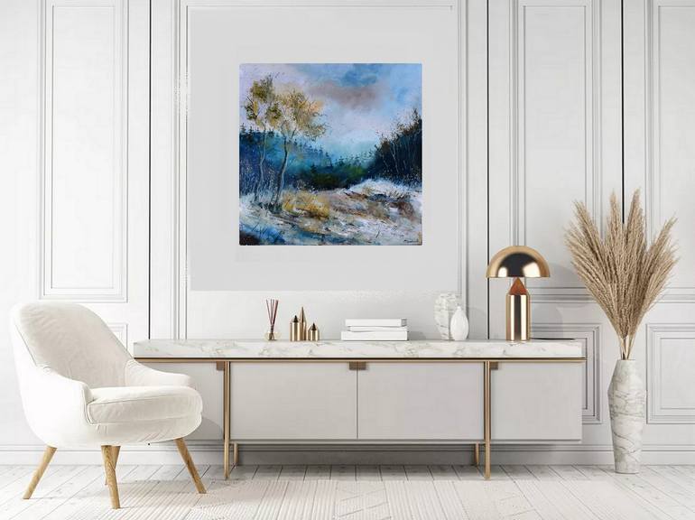 Original Expressionism Landscape Painting by Pol Ledent