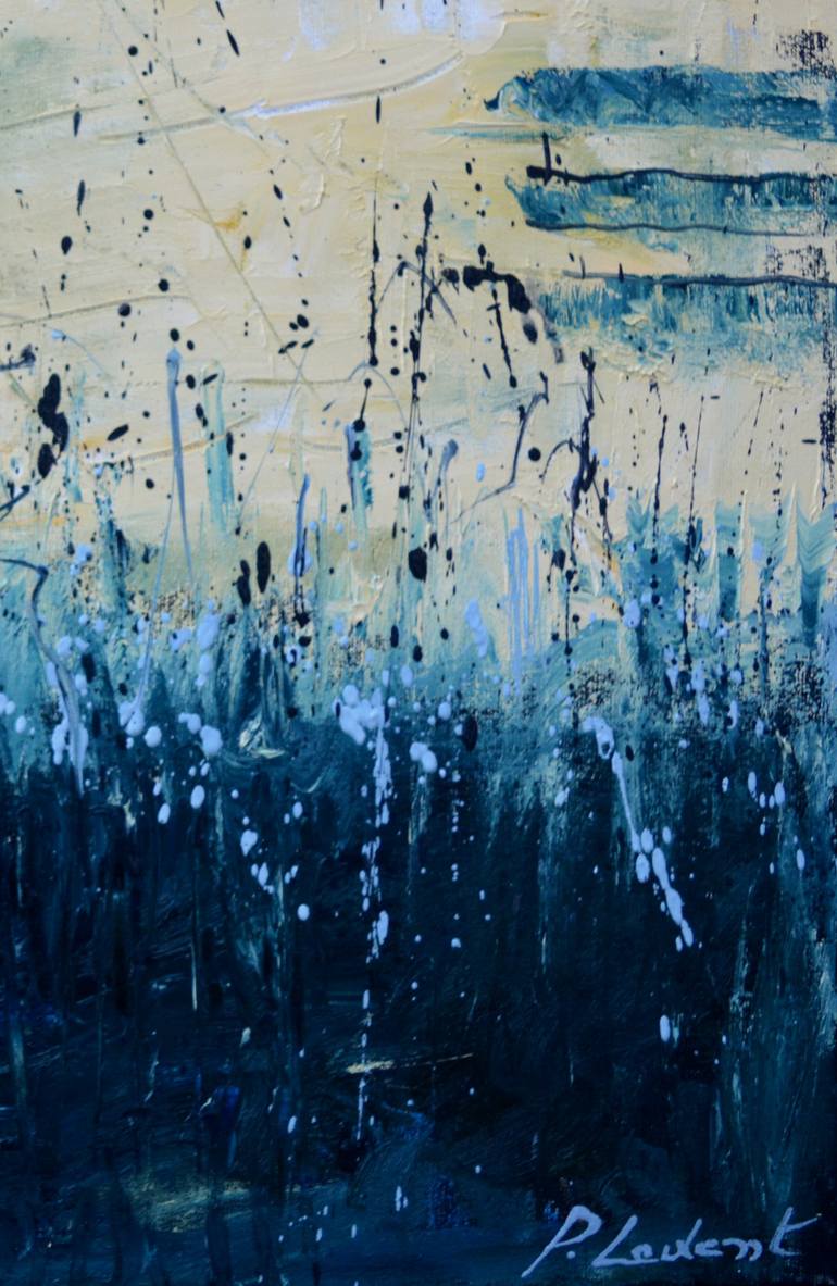 Original Expressionism Abstract Painting by Pol Ledent
