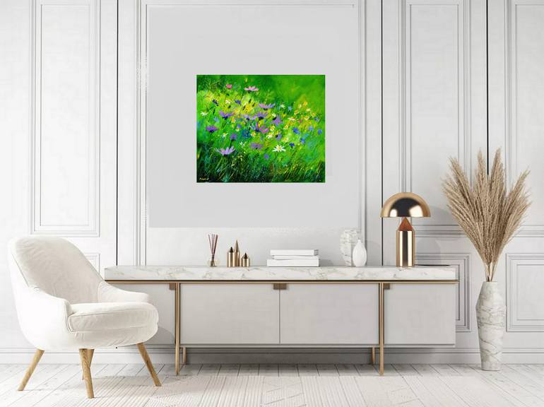 Original Impressionism Landscape Painting by Pol Ledent