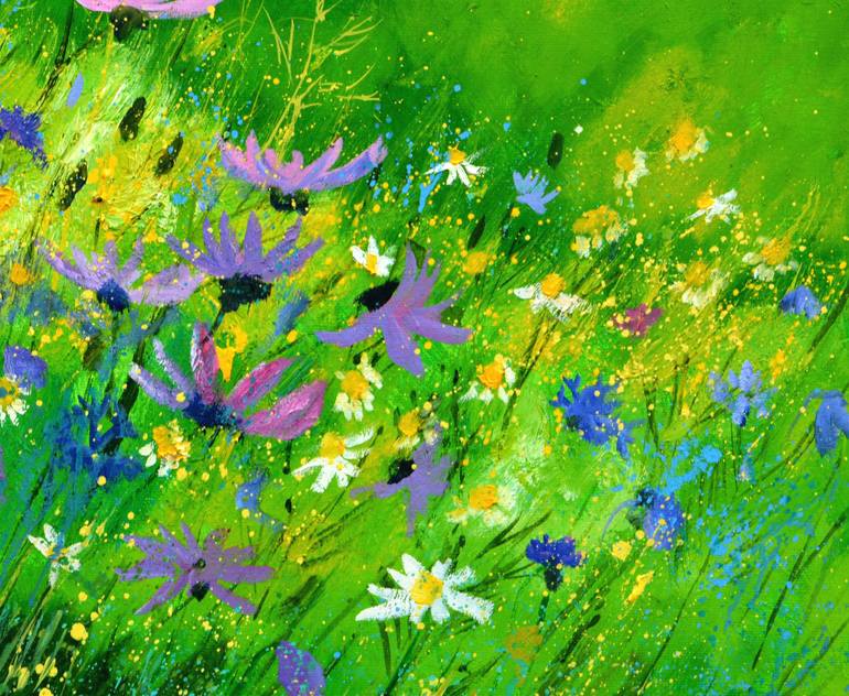 Original Impressionism Landscape Painting by Pol Ledent