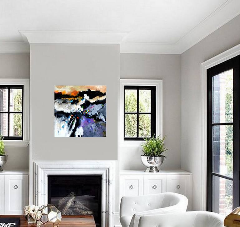 Original Expressionism Abstract Painting by Pol Ledent