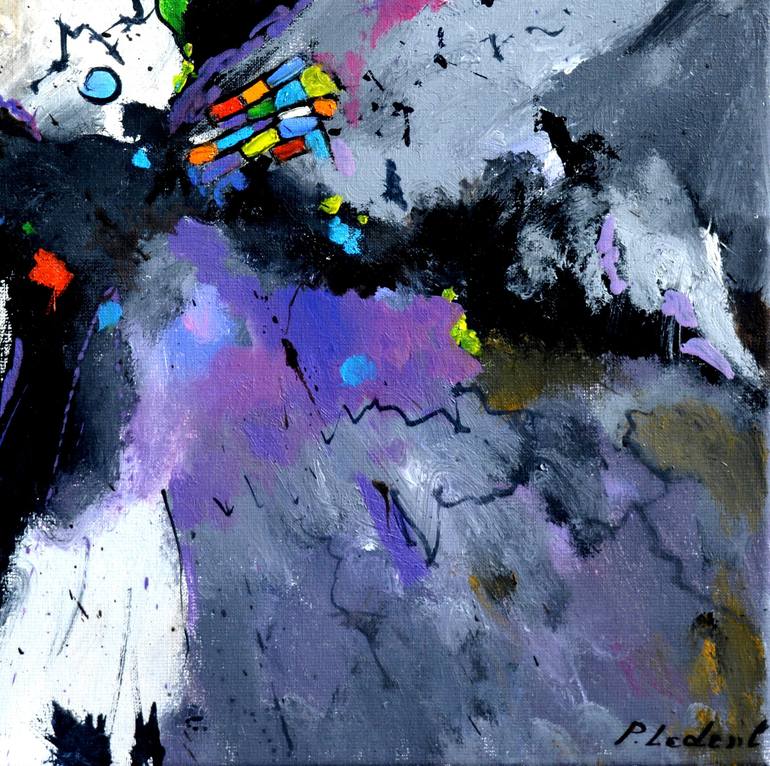 Original Expressionism Abstract Painting by Pol Ledent