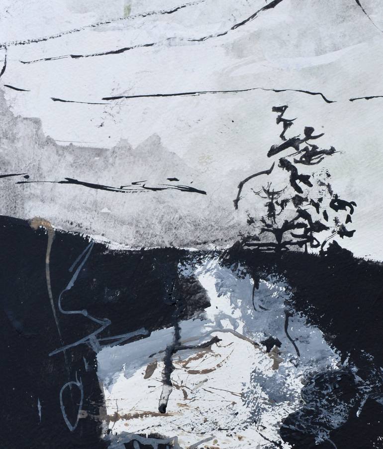 Original Abstract Painting by Pol Ledent
