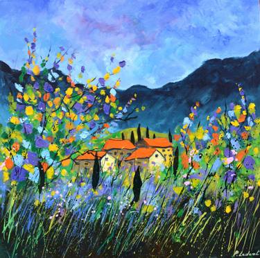 Original Impressionism Landscape Painting by Pol Ledent