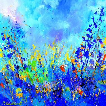 Original Expressionism Landscape Painting by Pol Ledent