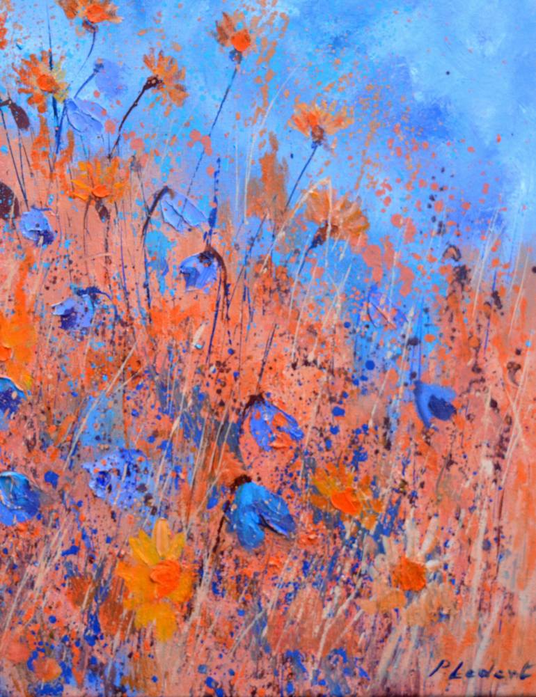 Original Impressionism Landscape Painting by Pol Ledent