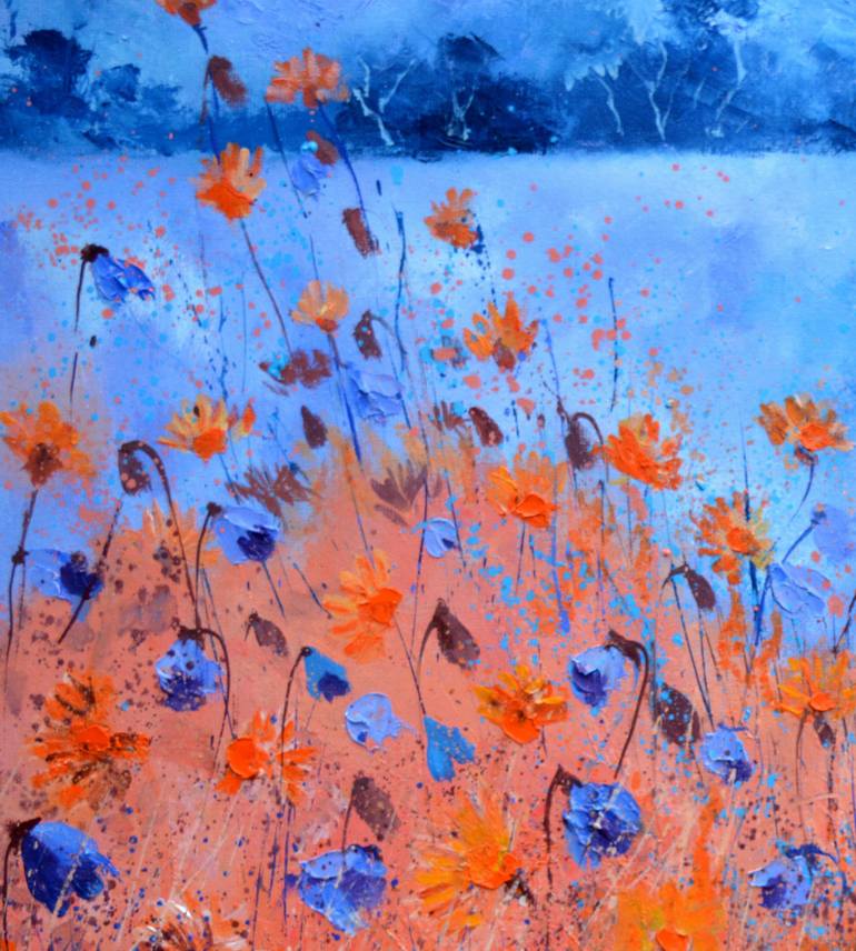 Original Impressionism Landscape Painting by Pol Ledent