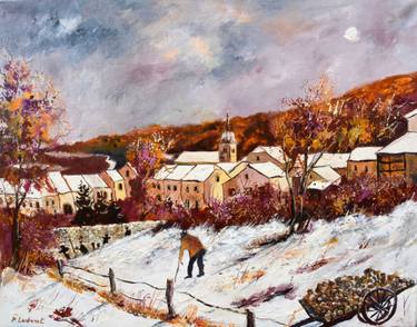 Original Impressionism Landscape Paintings by Pol Ledent