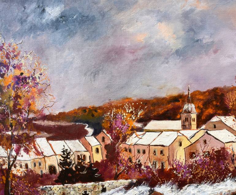 Original Impressionism Landscape Painting by Pol Ledent